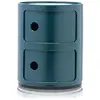 Image de KARTELL table de chevet COMPONIBILI à deux éléments (Bleu - ABS)