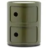 Image de KARTELL table de chevet COMPONIBILI à deux éléments (Vert - ABS)
