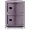 Image de KARTELL table de chevet COMPONIBILI à deux éléments (Violet - ABS)