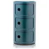 Image de KARTELL table de chevet COMPONIBILI à trois éléments (Bleu - ABS)