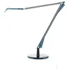 Image de Lampe de bureau LED - KARTELL - Aledin Tec - Bleu translucide - Design contemporain - H 48-113cm