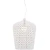 Image de KARTELL lampe à suspension KABUKI à LED (Blanc - Technopolymère thermoplastique coloré dans la masse)