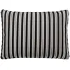 Image de KARTELL set de 2 coussins pour canapé POP OUTDOOR 48x35 cm (Taupe et noir - Tissu Stripes)