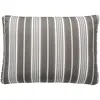 Image de KARTELL set de 2 coussins pour canapé POP OUTDOOR 48x35 cm (Gris tourterelle - Tissu Stripes)
