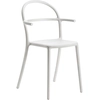 Image de KARTELL set de 2 chaises GENERIC C (Blanc - Polypropylène)