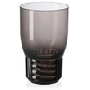 Image de KARTELL set de 4 verres TRAMA (H 13 cm / Fumé - Technopolymère thermoplastique transparent)