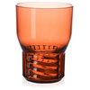 Image de KARTELL set de 4 verres TRAMA (H 11 cm / RosH 11 cm / Verde - Technopolymère thermoplastique transparent)