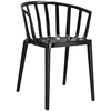 Image de KARTELL set de 2 chaises avec accoudoirs VENICE (Noir - Technopolymère thermoplastique recyclé avec charge minérale)