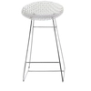 Image de KARTELL tabouret SMATRIK (Cristal / Chrome - polycarbonate trasparente et acier)