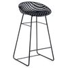 Image de KARTELL tabouret SMATRIK (Noir - polycarbonate coloré dans la masse et acier)