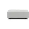 Image de KARTELL pouf PLASTICS DUO TECH FABRIC (Blanc - Faux cuir)