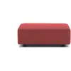 Image de KARTELL pouf PLASTICS DUO TECH FABRIC (Brique - Faux cuir)