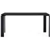 Image de KARTELL table FOUR CERAMIC 158x79xH73 cm (Noir - Grès finition Marbre et acier verni noir)