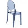 Image de KARTELL chaise VICTORIA GHOST (Bleu poudre - Polycarbonate 2.0 recyclé)
