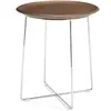 Image de KARTELL table basse AL WOOD (Frêne noire - Bois courbé et acier chromé)