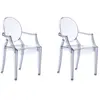 Image de KARTELL set de 2 chaises LOUIS GHOST (Bleu ciel - Polycarbonate 2.0 recyclé)