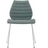 Image de KARTELL set de 2 chaises MAUI SOFT NOMA (Vert - Tissu Noma / Structure en acier chromé)