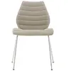 Image de KARTELL set de 2 chaises MAUI SOFT NOMA (Beige - Tissu Noma / Structure en acier chromé)