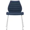 Image de KARTELL set de 2 chaises MAUI SOFT NOMA (Bleu - Tissu Noma / Structure en acier chromé)