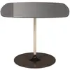 Image de KARTELL table basse THIERRY 50 x 50 cm (Gris - Verre trempé peint au dos et acier peint)