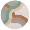 Image de KARTELL tapis ronde RUGS (2355F7 - Laine de l'Himalaya)