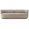 Image de KARTELL canapé K-WAITING (Beige - Tissu chenille et acier peint)
