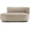 Image de KARTELL canapé dormeuse K-WAITING PAOLINA DX (Beige - Tissu chenille et acier peint)