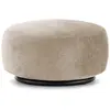 Image de KARTELL pouf K-WAITING (Beige - Tissu chenille et acier peint)