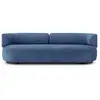 Image de KARTELL canapé K-WAITING (Sky bleue - Tissu chenille et acier peint)
