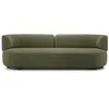 Image de KARTELL canapé K-WAITING (Green - Tissu bouclé et acier peint)