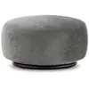 Image de KARTELL pouf K-WAITING (Grey - Tissu chenille et acier peint)