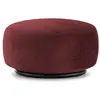 Image de KARTELL pouf K-WAITING (Burgundy - Tissu chenille et acier peint)