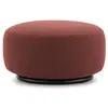 Image de KARTELL pouf K-WAITING (Brick red - Tissu bouclé et acier peint)