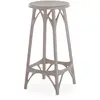 Image de KARTELL set de 2 tabourets A.I. STOOL LIGHT H 65 cm (Gris - Technopolymère thermoplastique recyclé)