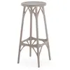 Image de KARTELL set de 2 tabourets A.I. STOOL LIGHT H 75 cm (Gris - Technopolymère thermoplastique recyclé)