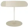 Image de KARTELL table basse THIERRY 50 x 50 cm (Blanc - Verre trempé peint au dos et acier peint)