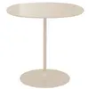 Image de KARTELL table basse THIERRY 45 x 45 cm (Blanc - Verre trempé peint au dos et acier peint)