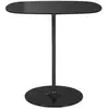 Image de KARTELL table basse THIERRY 33 x 50 cm (Noir - Verre trempé peint au dos et acier peint)