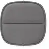 Image de KARTELL coussin pour l'extérieur pour tabouret HIRAY (Anthracite - Polyuréthane thermo-perforé recouvert de tissu)