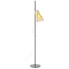 Image de KARTELL lampadaire K-LUX (Base noire, diffuseur jaune paille - Polycarbonate 2.0 recyclé)