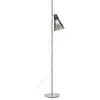Image de KARTELL lampadaire K-LUX (Base grise, diffuseur fumé - Polycarbonate 2.0 recyclé)