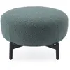 Image de KARTELL pouf repose-pieds LUNAM tissu CURLY (Pole - Acier verni et tissu)