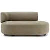 Image de KARTELL canapé dormeuse K-WAITING PAOLINA SX (Vert - Tissu texturé et acier peint)