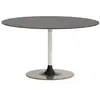 Image de KARTELL table ronde THIERRY XXL (Gris - Verre trempé peint et métal)