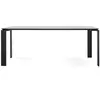 Image de KARTELL table FOUR CERAMIC 190x90xH73 cm (Symphonie - Grès finition Marbre et acier verni noir)