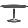 Image de KARTELL table ronde THIERRY XXL (Noir - Verre trempé peint et métal)