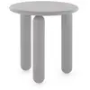 Image de KARTELL table basse UNDIQUE MAS H 51 cm (Gris - Bois de hêtre laqué polyester)