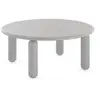 Image de KARTELL table basse UNDIQUE MAS H 30 cm (Gris - Bois de hêtre laqué polyester)