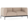 Image de KARTELL canapé à 2 places ASIA (Beige - Tissu Panamino et acier peint)