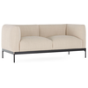Image de KARTELL canapé à 2 places ASIA (Beige - Tissu Cotone Structure et acier peint)